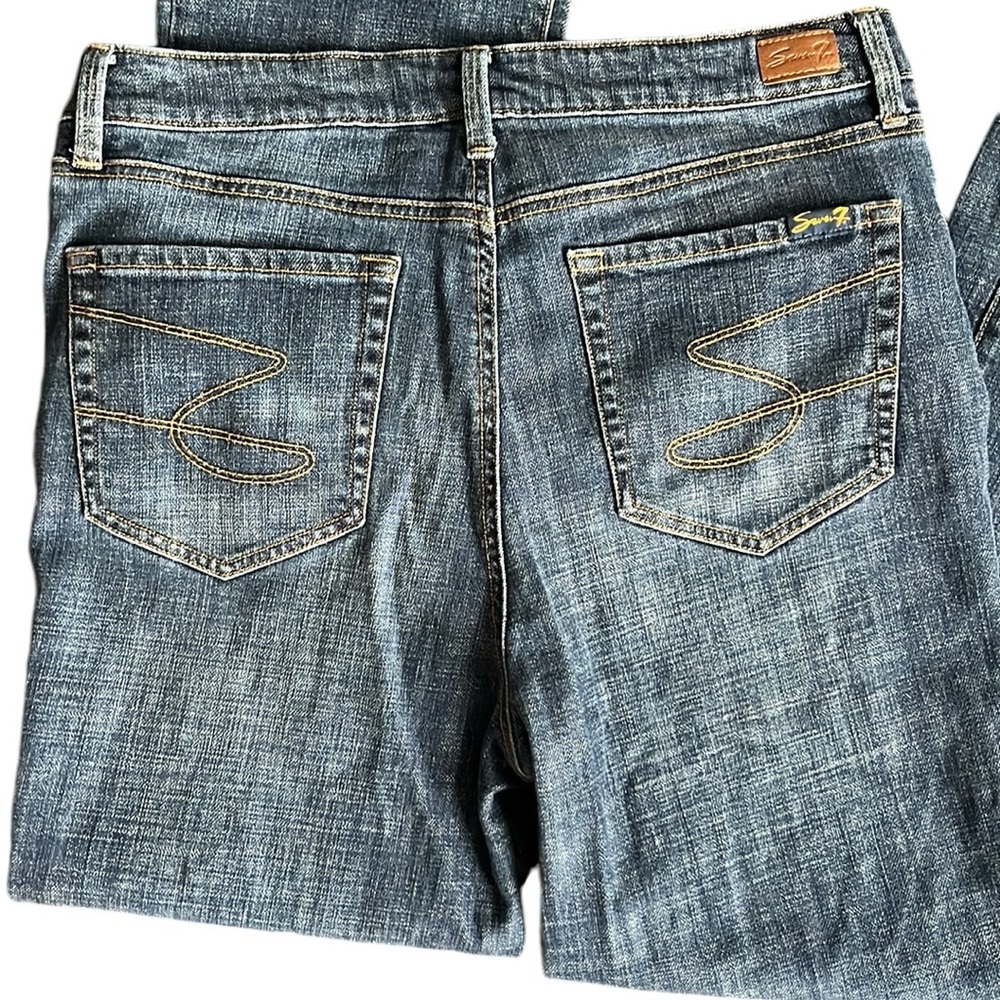 Seven7 High Rise Micro Boot Jeans - Picture 6 of 8